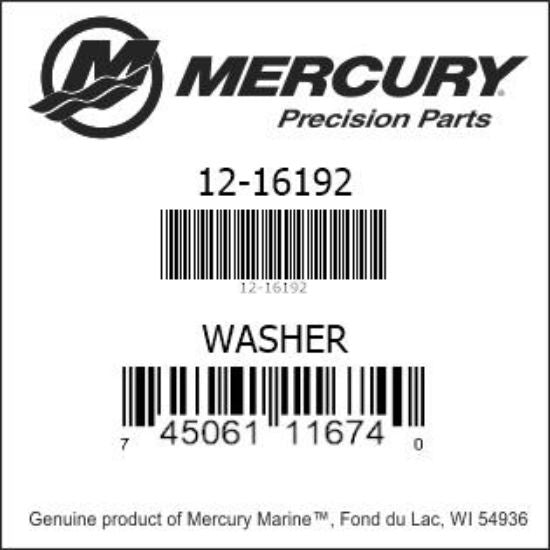 M8 Washer - Mercury