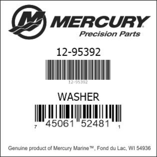 Mercury Washer - Genuine