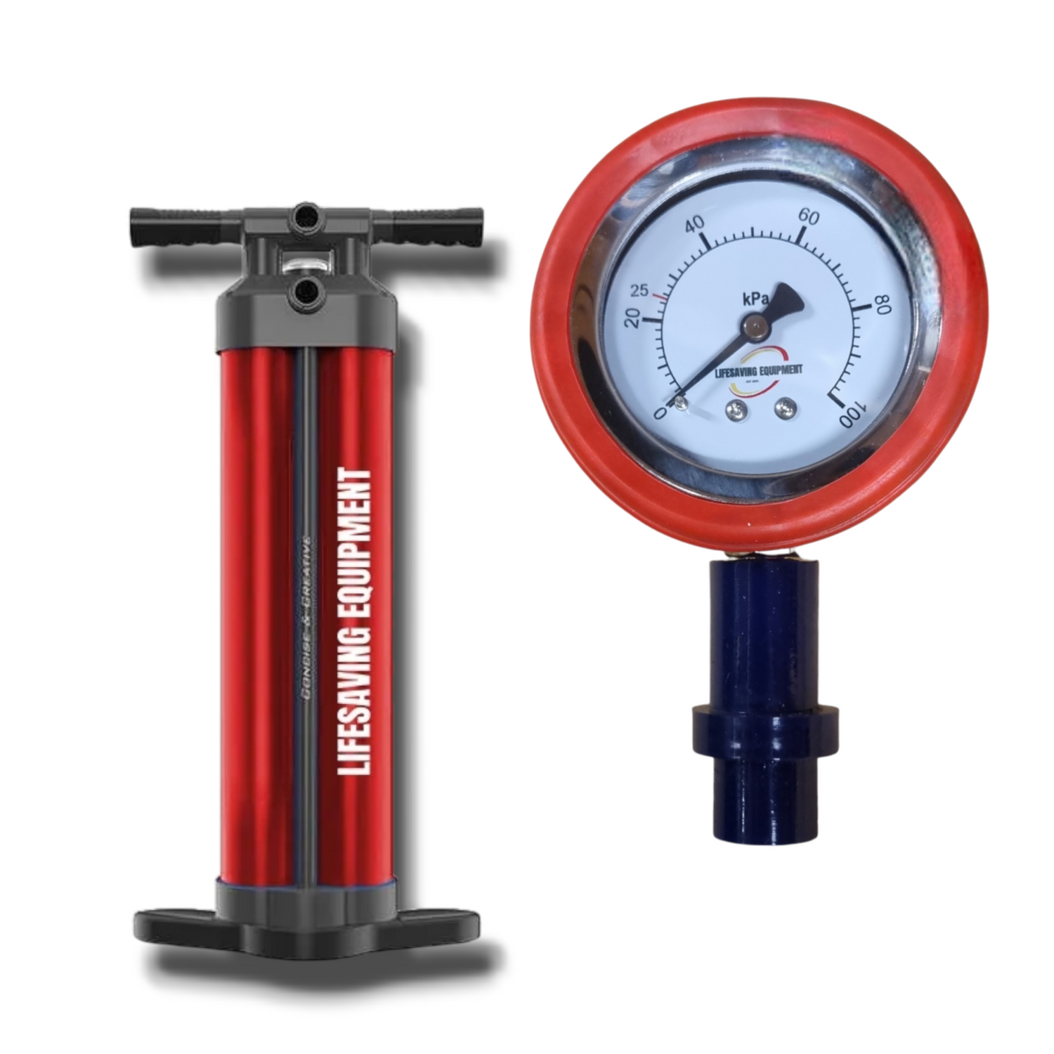 Pump & Pressure Gauge