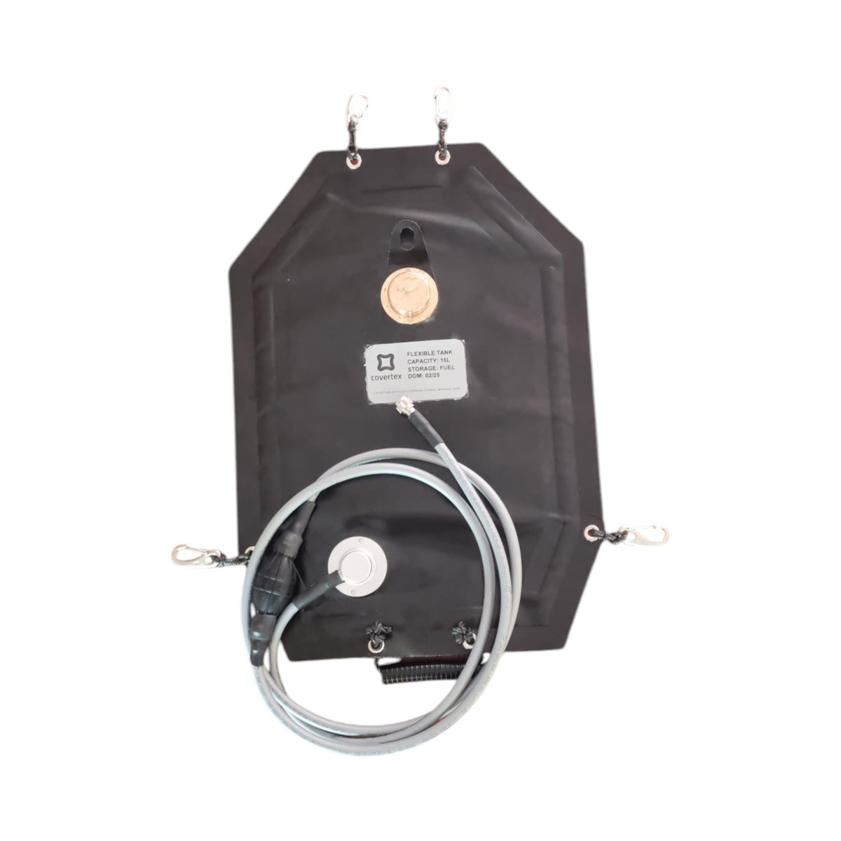 Fuel Bladder Componenets Black 15L Fuel Bladder – Lifesaving Equipment