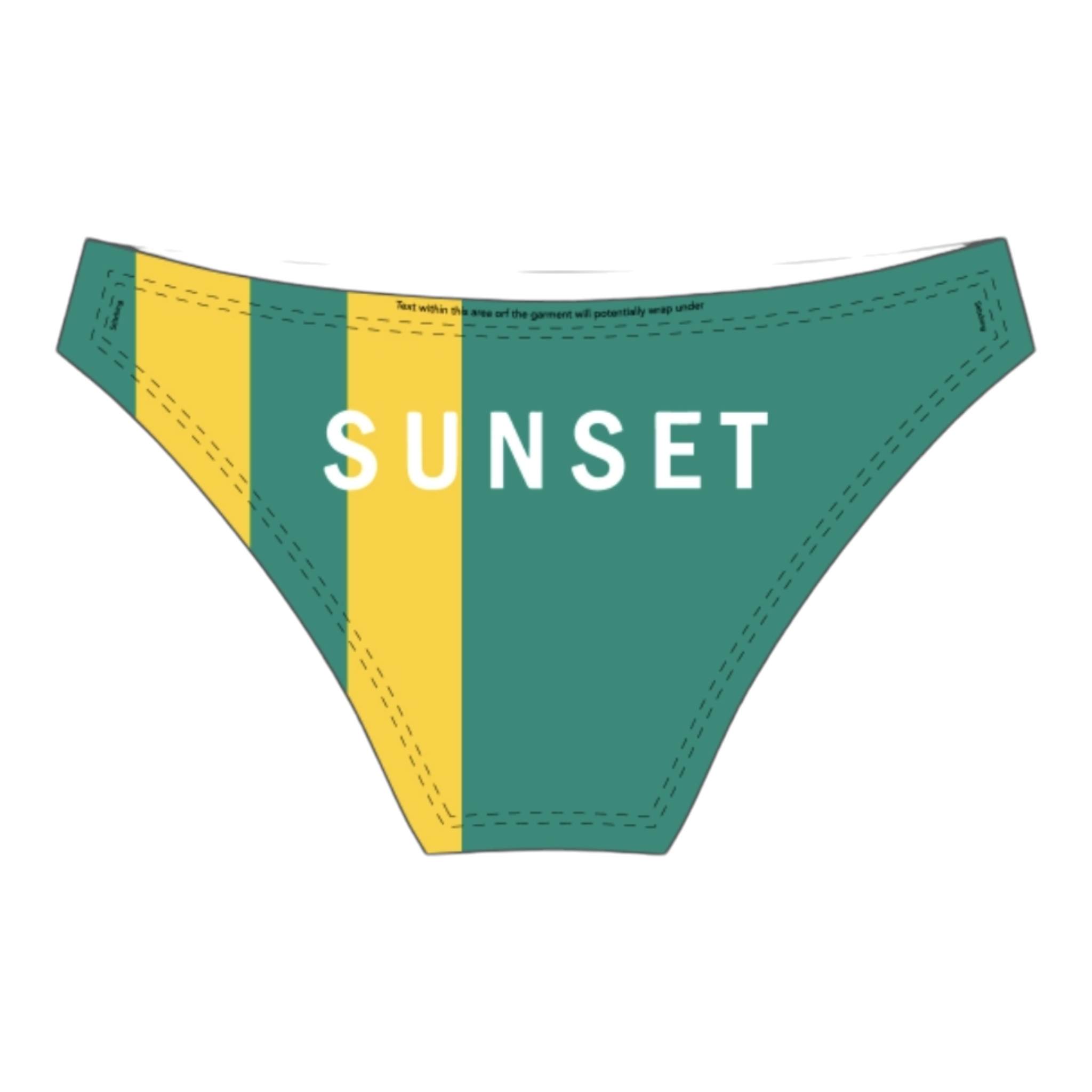 Togs Mind Drop In Sunset Female Togs - Bottom – Lifesaving Equipment