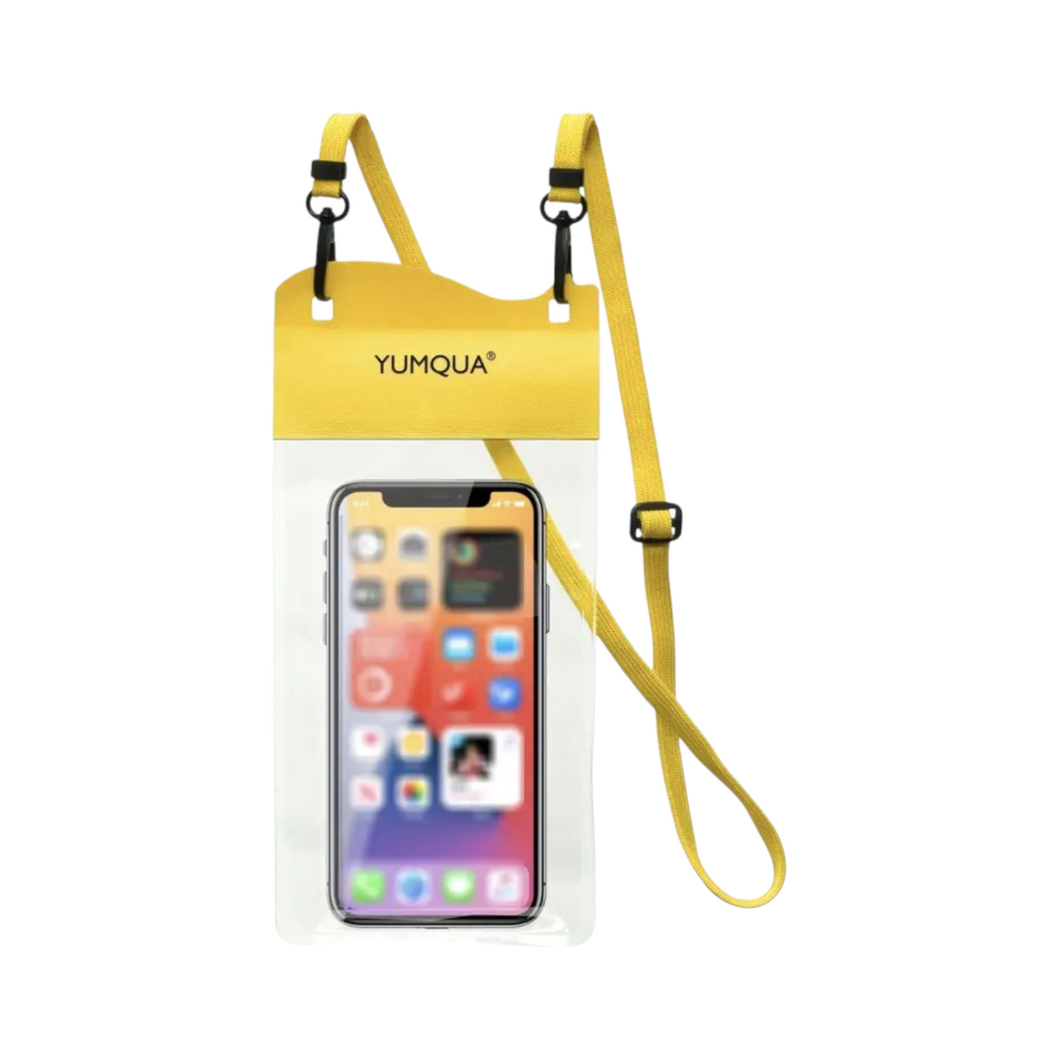 Phone & Radio Waterproof Bag - Yellow