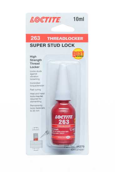 LOCTITE 263 Threadlocker High Strength -10ml